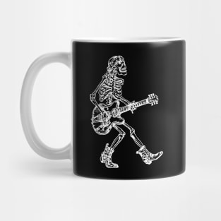 SEEMBO Skeleton Playing Guitar Guitarist Musician Music Band Mug